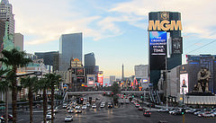 The Las Vegas Strip is always full of Taxis