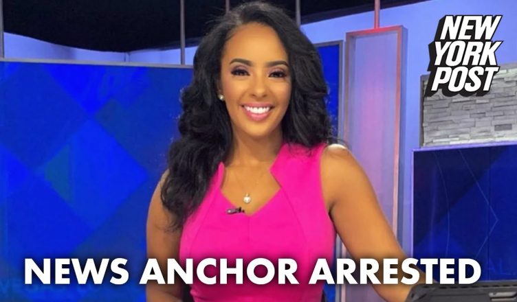 Las Vegas news anchor arrested after shes found sleeping 